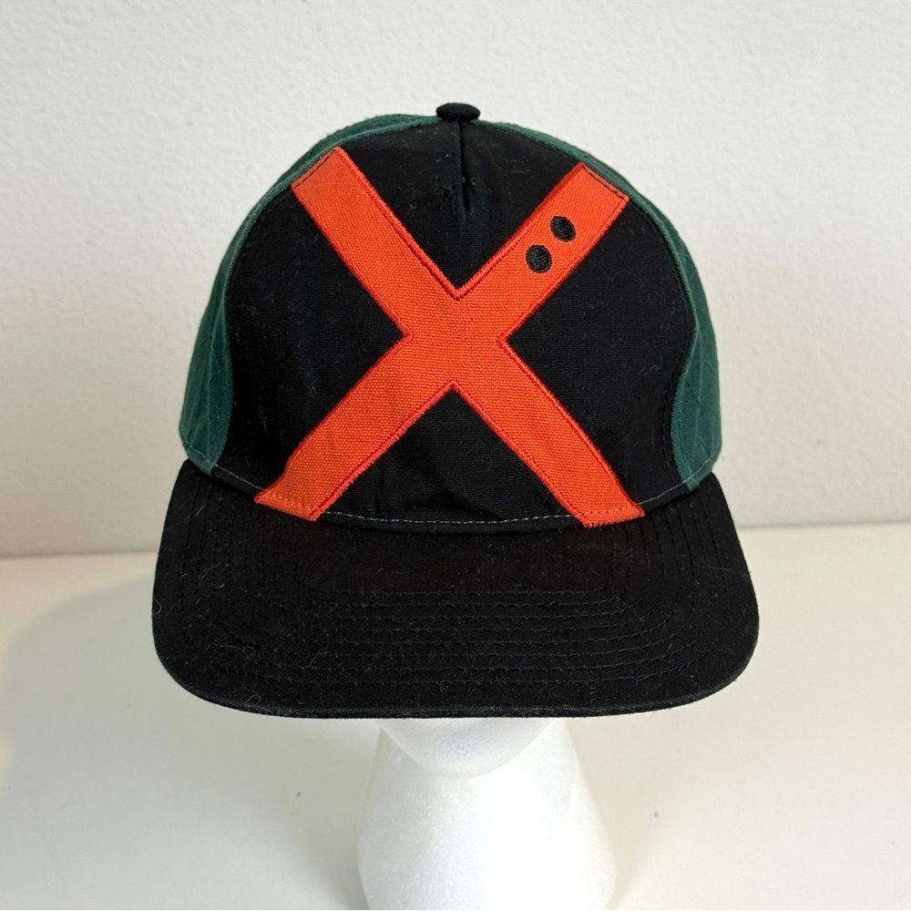 My Hero Academia Strapback Hat OSFA Under Brim Graphics OS